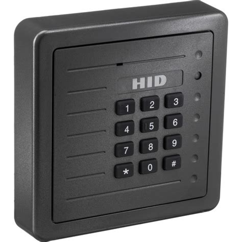 hid card reader access control|hid card reader with keypad.